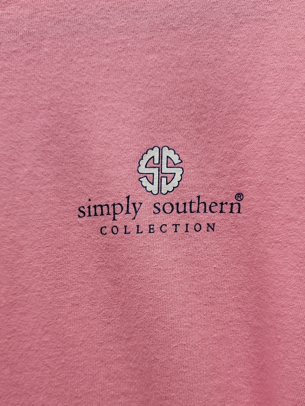 Simply Southern Nurse's Pink Logo Long Sleeve Tee Size Large #scrublife